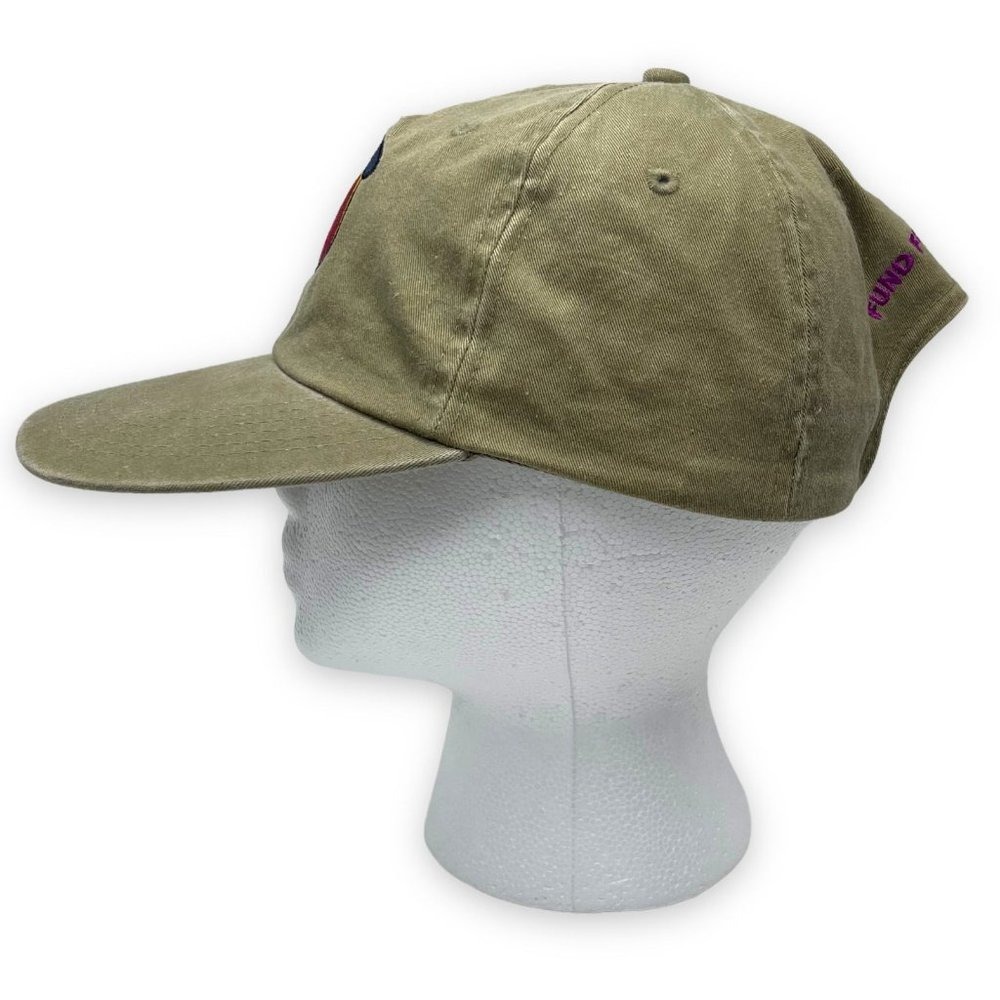 Vintage Fund For The Arts Hat Cap Beige Strap Back Adjustable Art - Picture 3 of 5
